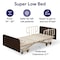 Medacure Expandable Bariatric Hospital Bed, Fully Electric  Mahagony MC-LXBARIMH - alternate 3